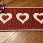 Primitive Farmhouse Valentine Table Topper Item #1962