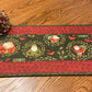 Christmas Primitive Farmhouse Santa Table Runner Item #1948