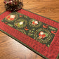 Christmas Primitive Farmhouse Santa Table Runner Item #1948