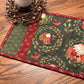 Christmas Primitive Farmhouse Santa Table Runner Item #1949