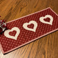 Primitive Farmhouse Valentine Table Topper Item #1951