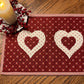 Primitive Farmhouse Valentine Table Topper Item #1959