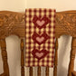 Primitive Farmhouse Valentine Towel Item #1954