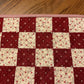 Primitive Farmhouse Valentine Table Runner Item #1964