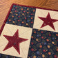 Primitive Farmhouse Americana Star Table Topper Item # 1971