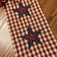 Primitive Farmhouse Autumn Americana Towel Item #1972