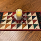 Primitive Farmhouse Scrappy Table Runner Item #1970