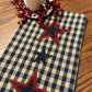Primitive Farmhouse Autumn Americana Towel Item #1977