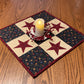 Primitive Farmhouse Americana Star Table Topper Item # 1971