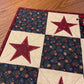 Primitive Farmhouse Americana Star Table Topper Item # 1978
