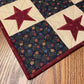 Primitive Farmhouse Americana Star Table Topper Item # 1971