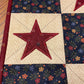 Primitive Farmhouse Americana Star Table Topper Item # 1971