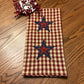 Primitive Farmhouse Autumn Americana Towel Item #1972