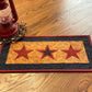 Primitive Farmhouse Americana Table Runner Item #1983