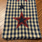 Primitive Farmhouse Autumn Americana Towel Item #1977