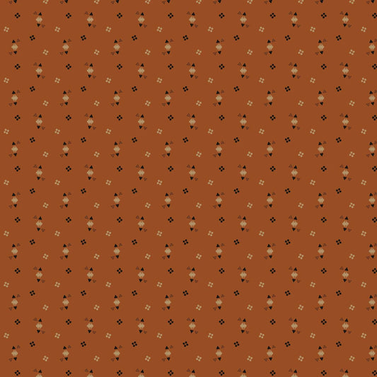Cheddar and Coal 3 by Pam Buda Cheddar Triangle Dots # R171481D-CHEDDAR