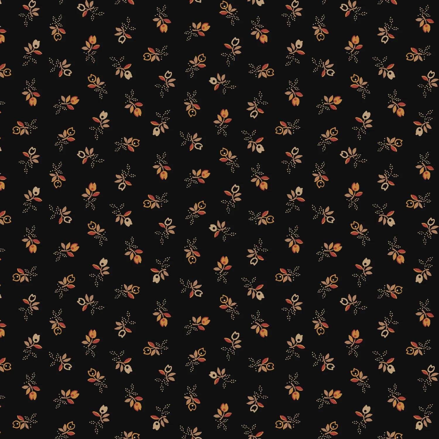Cheddar and Coal 3 by Pam Buda Black Tulips # R171474D-BLACK