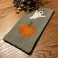 Primitive Farmhouse Autumn Halloween Towel Item #1986