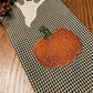 Primitive Farmhouse Autumn Halloween Towel Item #1986
