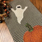 Primitive Farmhouse Autumn Halloween Towel Item #1986