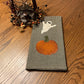 Primitive Farmhouse Autumn Halloween Towel Item #1986