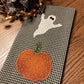 Primitive Farmhouse Autumn Halloween Towel Item #1986