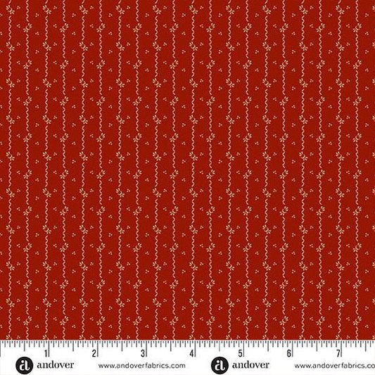 Bridgeport by Jo Morton Red Deco Stitch A5607R