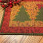 Primitive Farmhouse Christmas Table Runner Item #1990