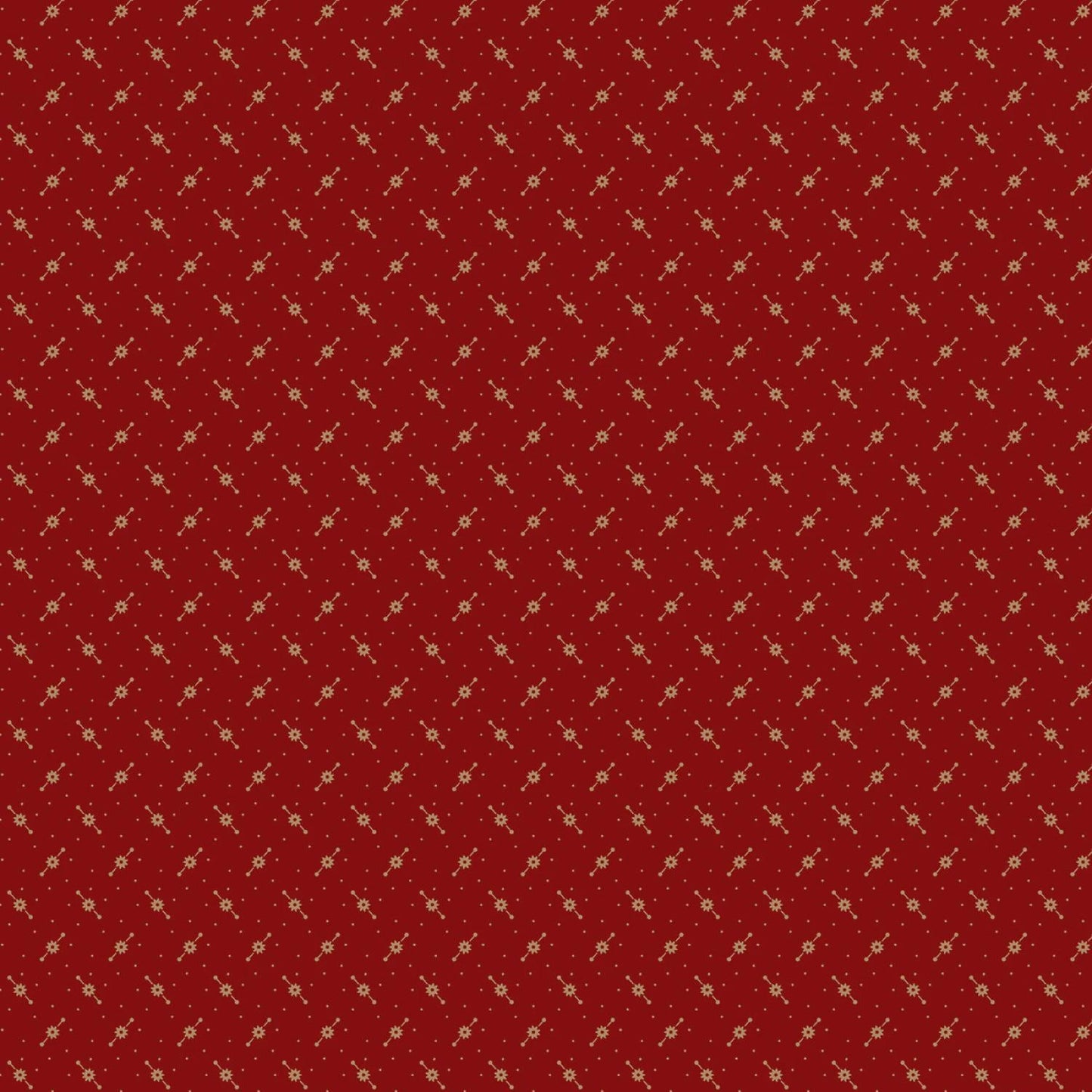 Prairie Dry Goods 2 by Pam Buda Red Gears # R171654D-RED