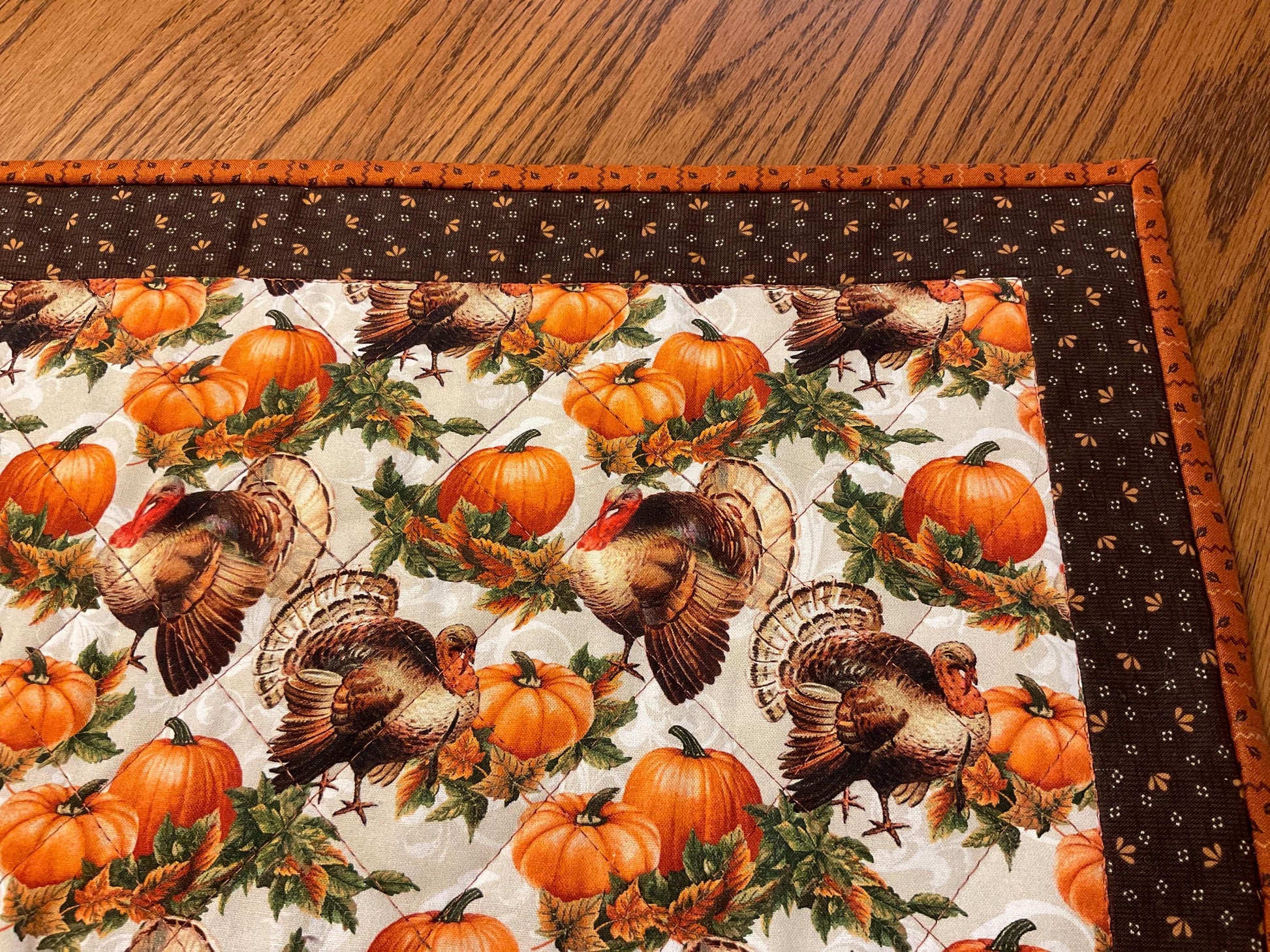 Primitive Farmhouse Thanksgiving Table Runner Item #1989