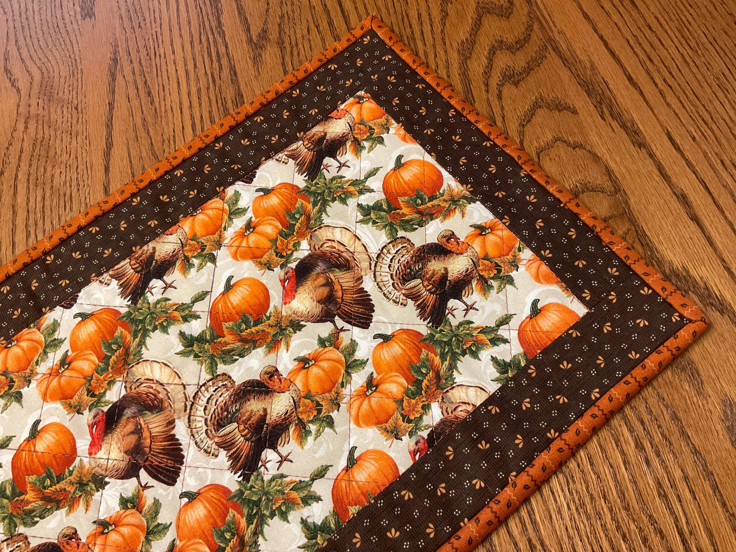 Primitive Farmhouse Thanksgiving Table Runner Item #1989