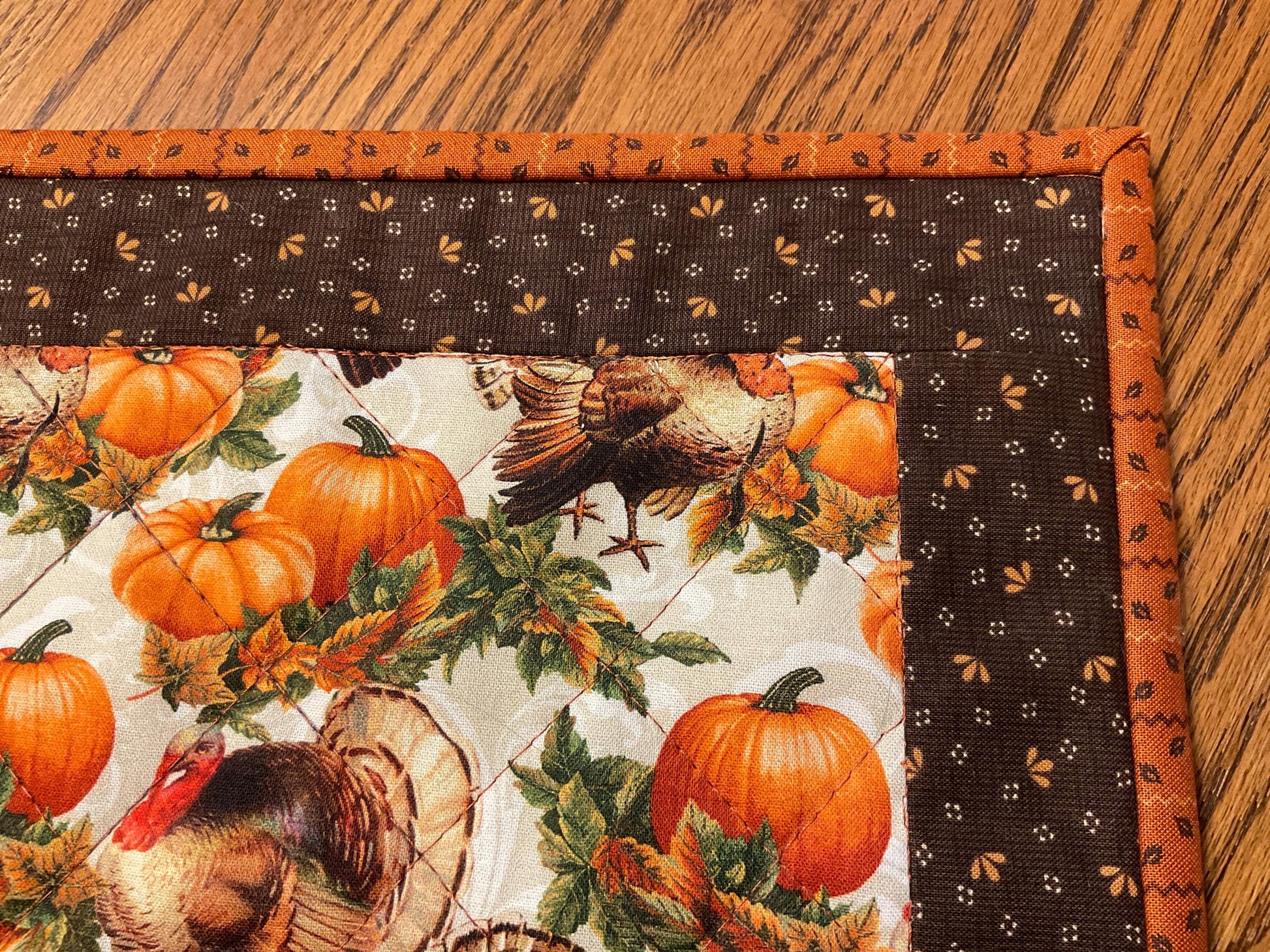 Primitive Farmhouse Thanksgiving Table Runner Item #1989