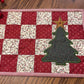 Christmas Primitive Farmhouse Table Runner Item #1991
