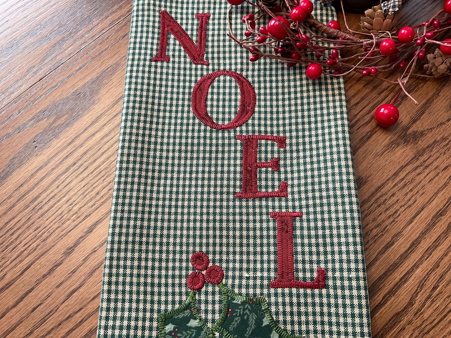 Christmas Primitive Farmhouse Towel Item #1992