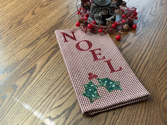 Christmas Primitive Farmhouse Towel Item #1993