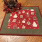 Primitive Farmhouse Christmas Table Topper Item #1994