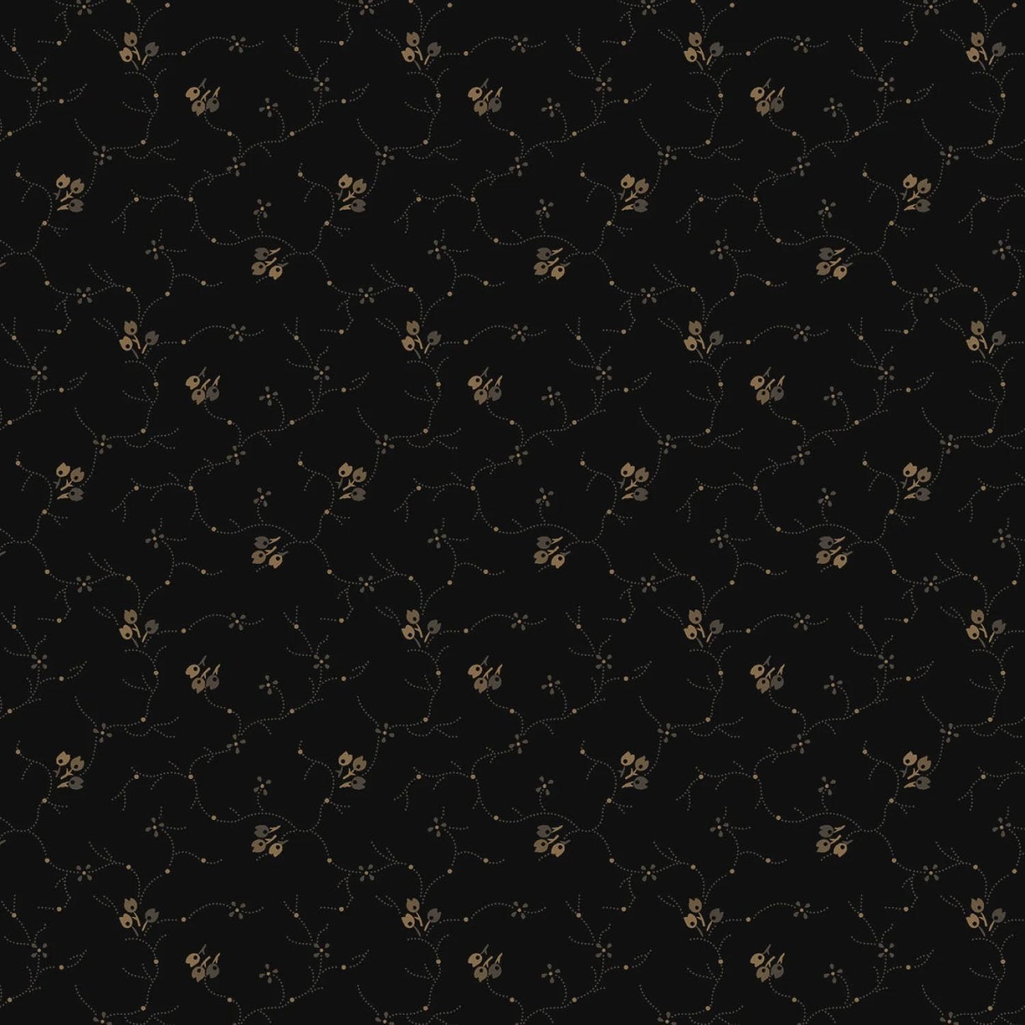 Prairie Dry Goods 2 by Pam Buda Black Happy Wanderer # R171647D-BLACK