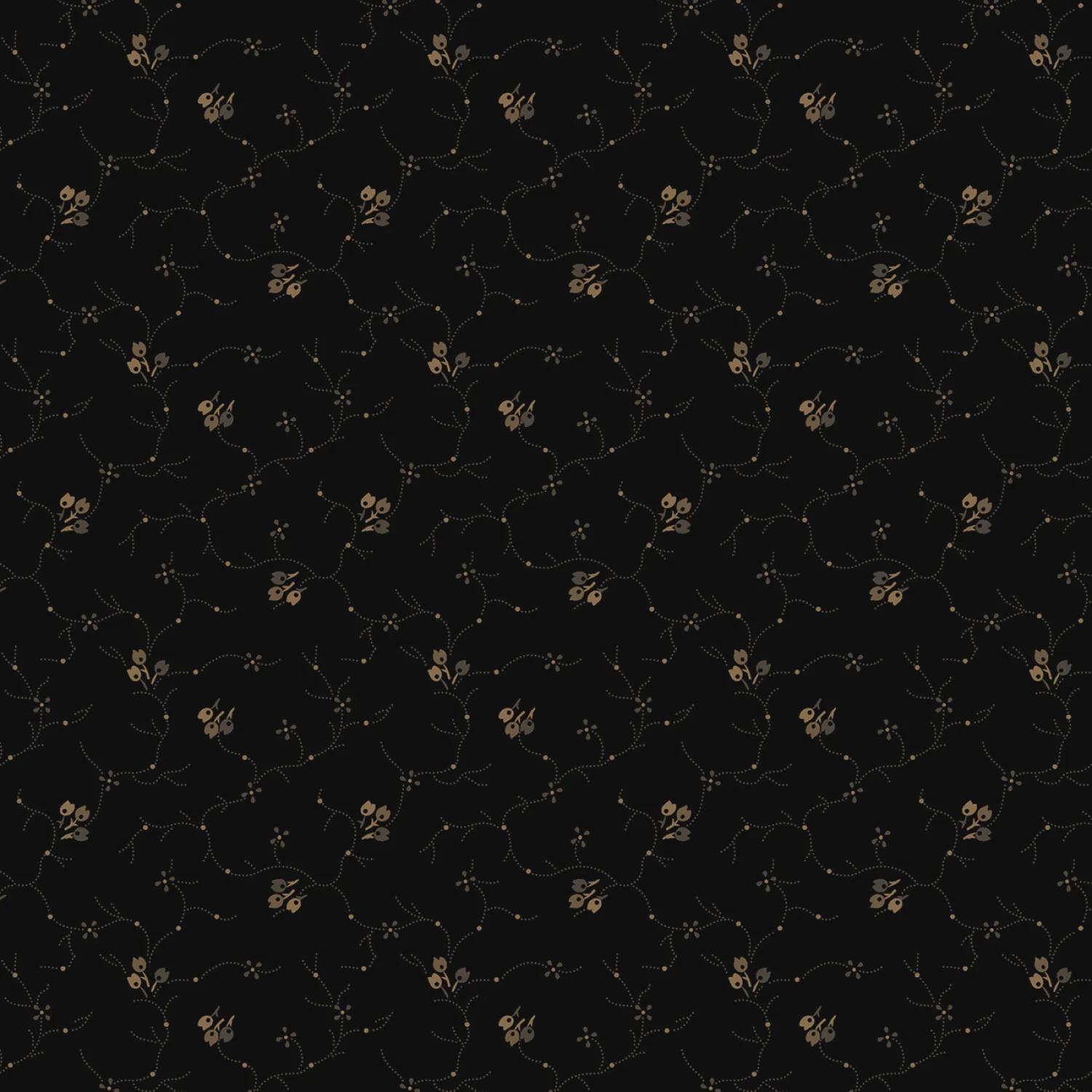 Prairie Dry Goods 2 by Pam Buda Black Happy Wanderer # R171647D-BLACK