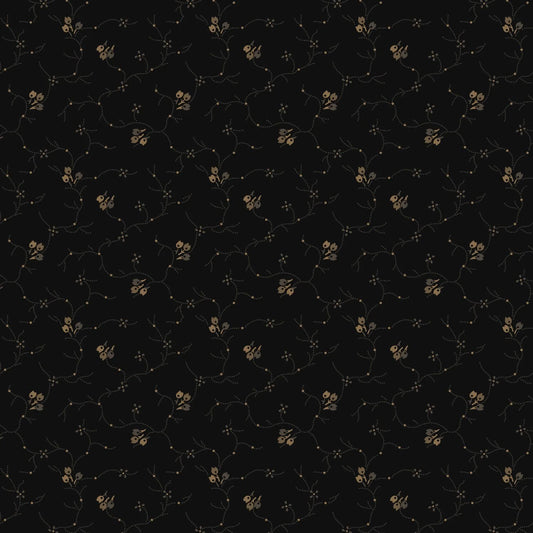 Prairie Dry Goods 2 by Pam Buda Black Happy Wanderer # R171647D-BLACK