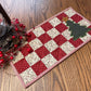 Christmas Primitive Farmhouse Table Runner Item #1991