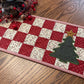 Christmas Primitive Farmhouse Table Runner Item #1991