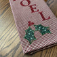 Christmas Primitive Farmhouse Towel Item #1993