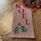 Christmas Primitive Farmhouse Towel Item #1993