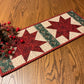 Primitive Farmhouse Christmas Table Runner Item #1998