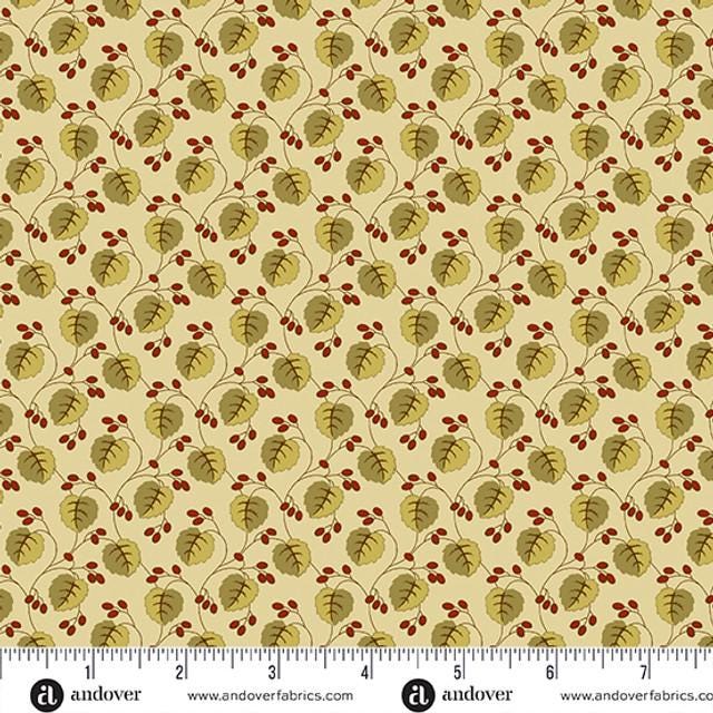 Gathering by Andover Fabrics Berries Cream A-1062-O