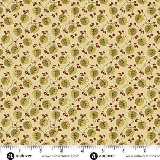 Gathering by Andover Fabrics Berries Cream A-1062-O