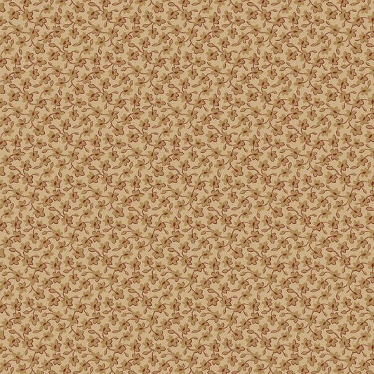 Dear Scarlet by Pam Buda Beige Scattered Flowers # R171633D-BEIGE