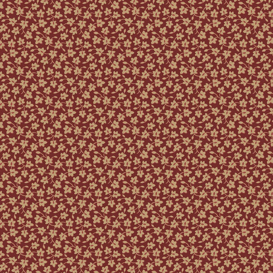 Dear Scarlet by Pam Buda Wine Scattered Flowers # R171633D-WINE