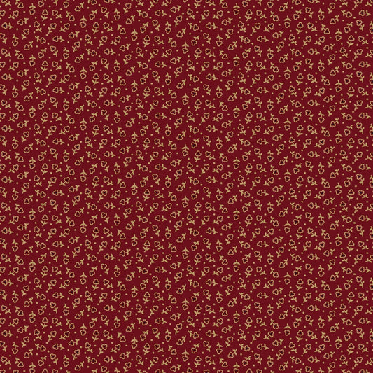 Dear Scarlet by Pam Buda Wine Outline Flower # R171635D-WINE