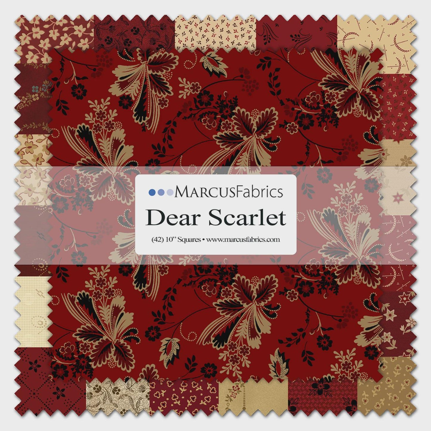 Dear Scarlet by Pam Buda Layer Cake # SS157-0006